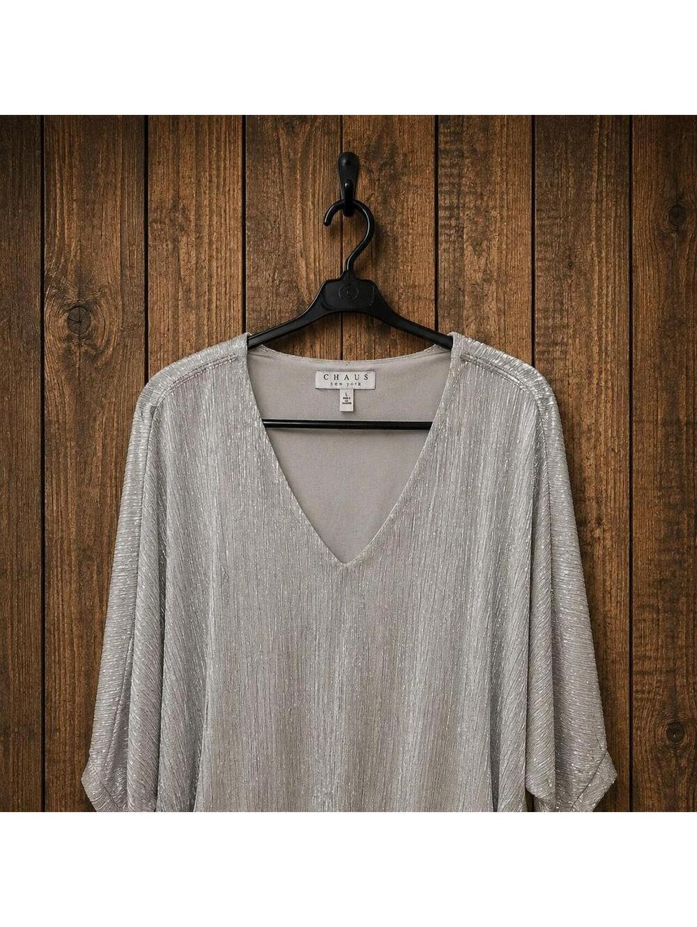 Chaus Women's Silver Blous